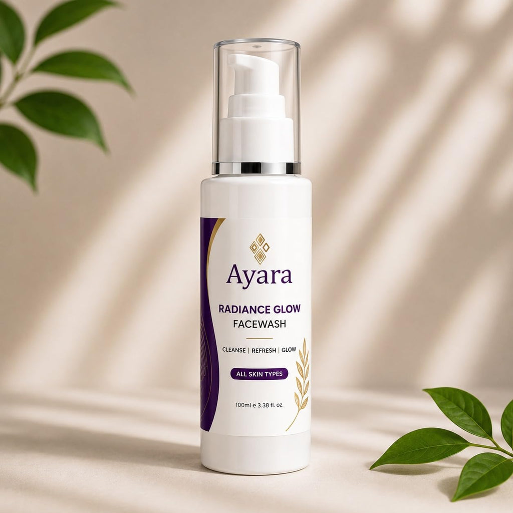Ayara Radiance Glow Face Wash | Daily Facial Cleanser | All Skin Types | 100 ml