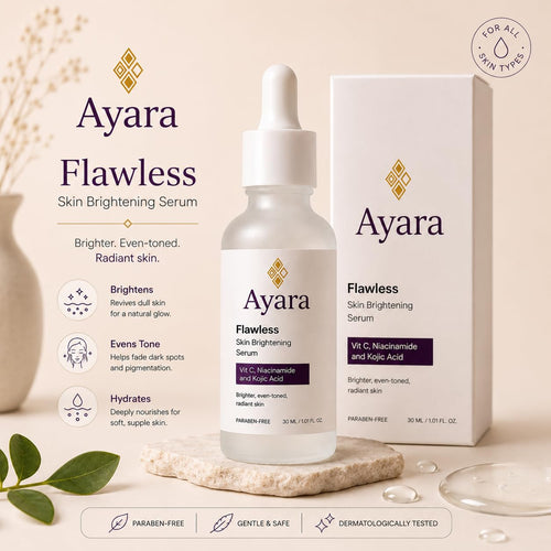 Ayara Flawless Face Serum | 5% Niacinamide with Kojic Acid | 30 ml